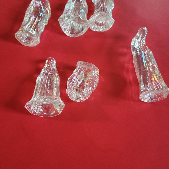Holiday 6 Piece Glass Nativity Set Poshmark